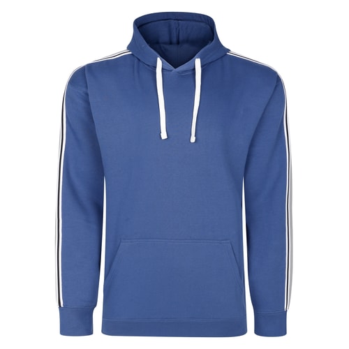 Bigdude Arm Stripe Original Hoody Deep Blue